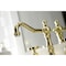 Kingston Brass KS1972RX Widespread Bathroom Faucet with Brass Pop-Up, Polished Brass KS1972RX - alternate 4
